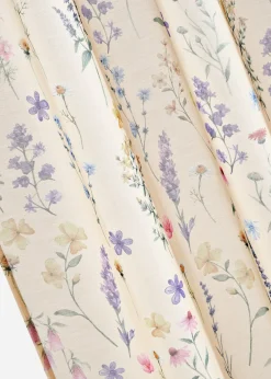 Lot de 2 voilages à l'imprimé floral