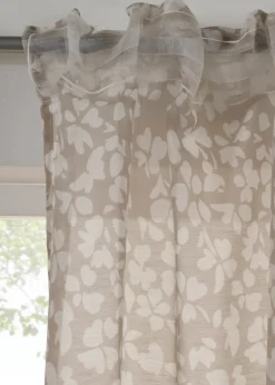 Lot de 2 voilages en batiste