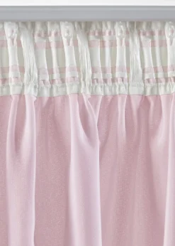 Lot de 2 voilages en polyester recyclé