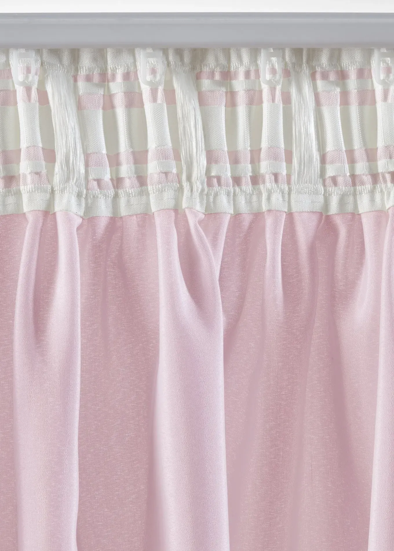 Lot de 2 voilages en polyester recyclé