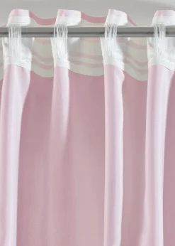 Lot de 2 voilages en polyester recyclé