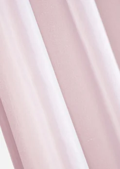 Lot de 2 voilages en polyester recyclé