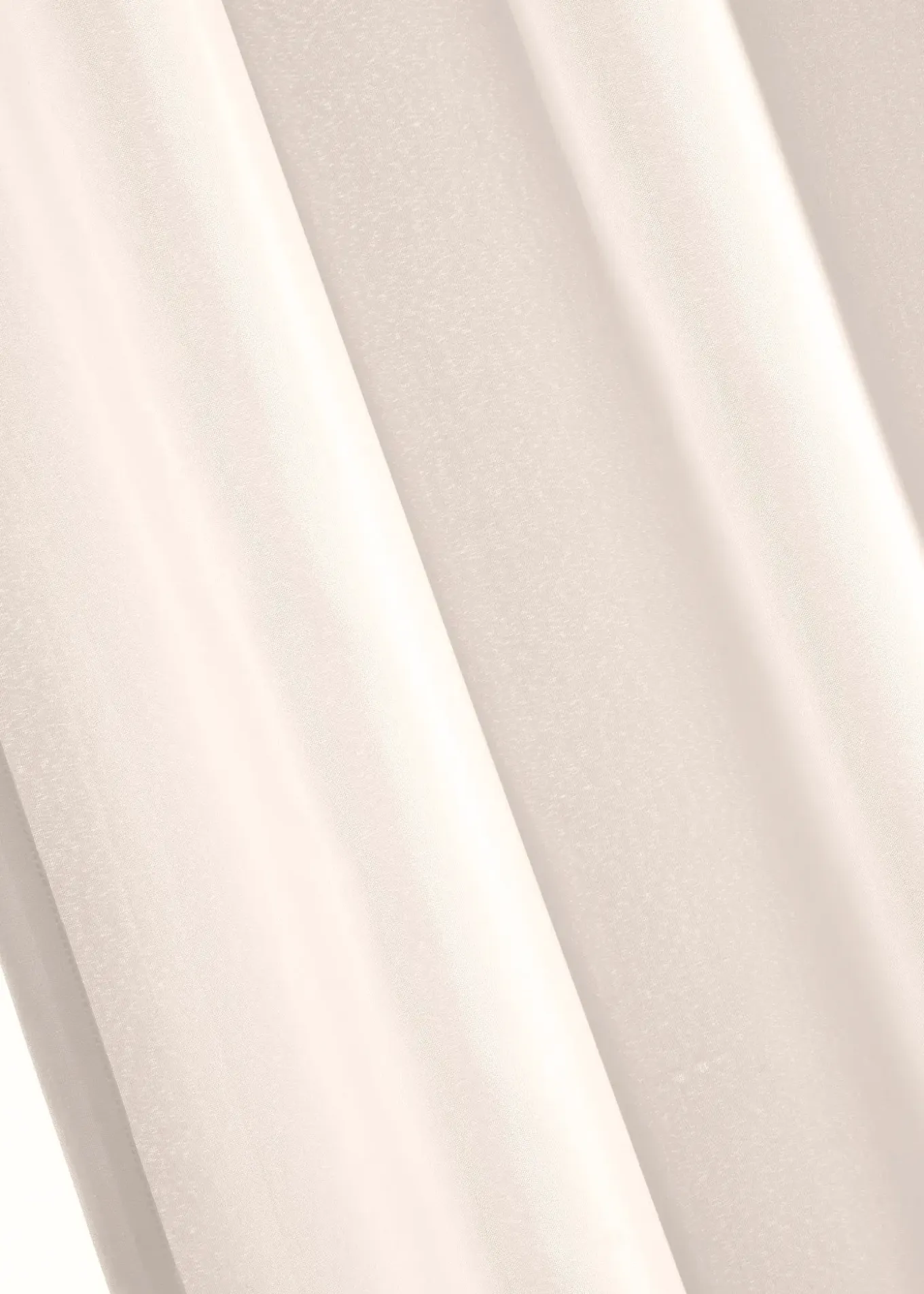 Lot de 2 voilages en polyester recyclé