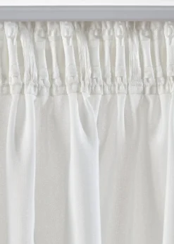 Lot de 2 voilages en polyester recyclé