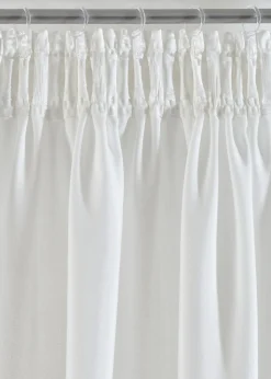 Lot de 2 voilages en polyester recyclé