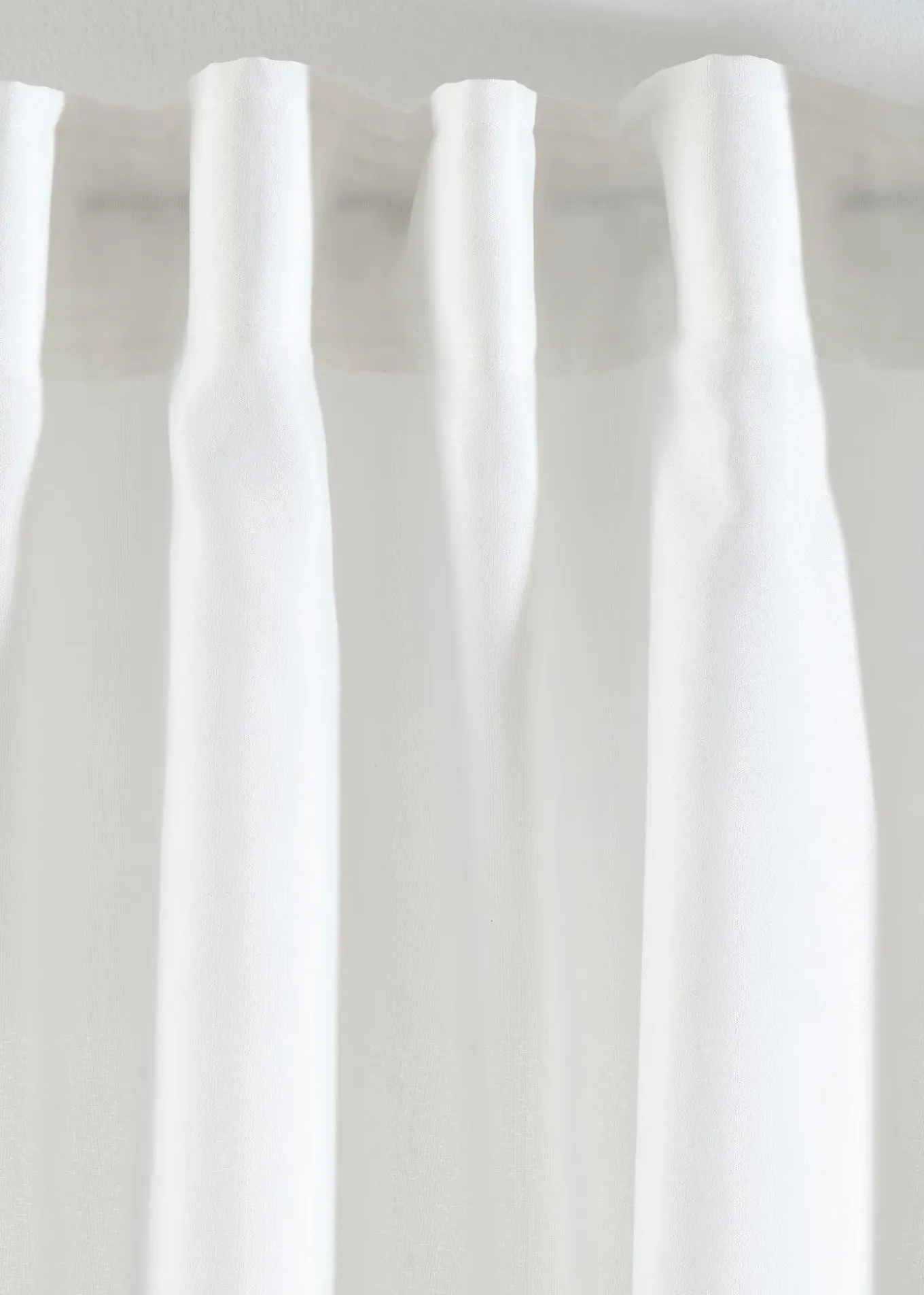 Lot de 2 voilages en polyester recyclé