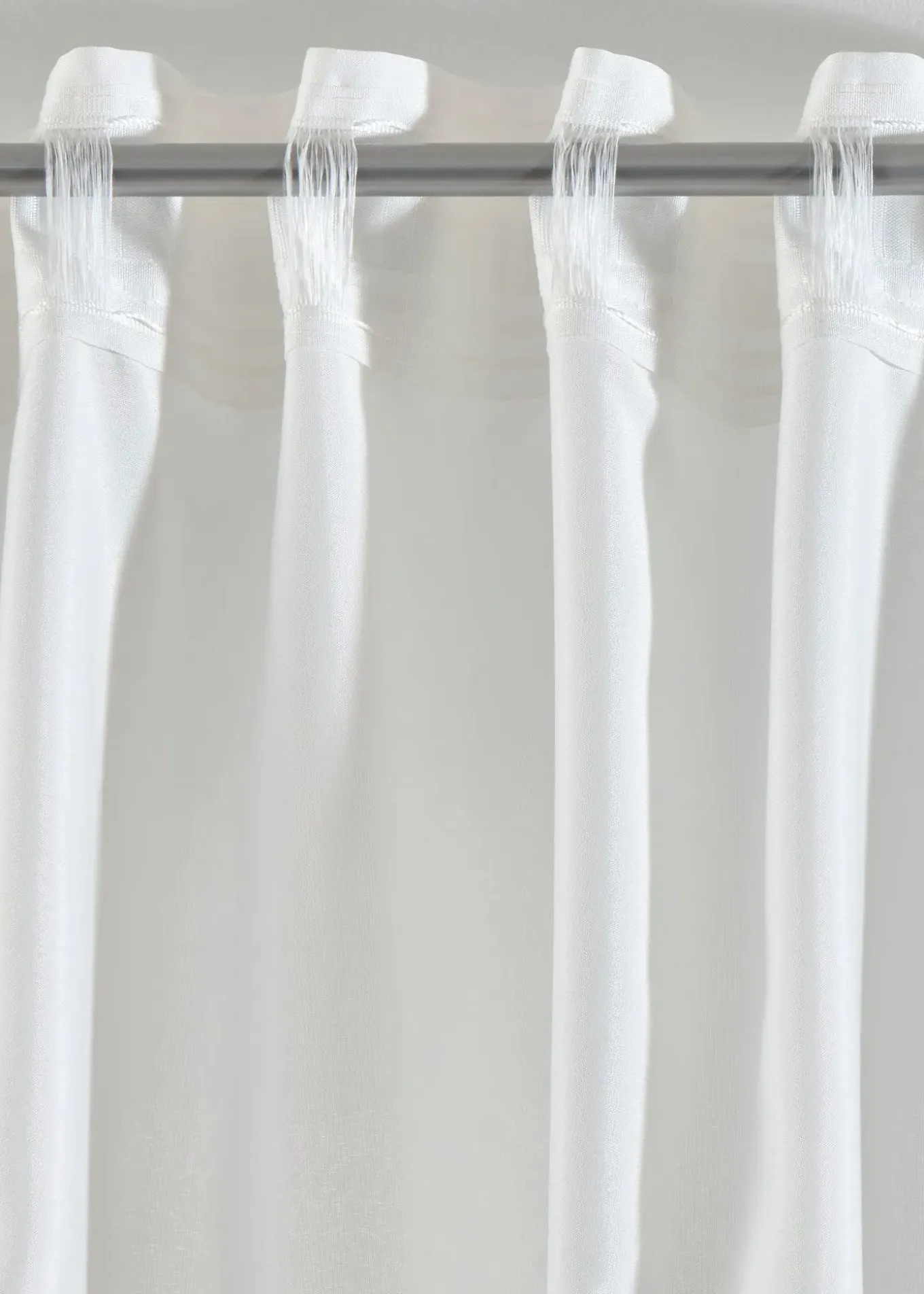 Lot de 2 voilages en polyester recyclé