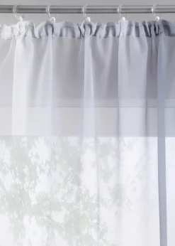 Lot de 2 voilages en tissu léger, aussi en XXL