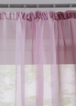 Lot de 2 voilages en tissu léger, aussi en XXL