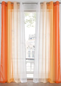 Lot de 2 voilages en tissu léger, aussi en XXL