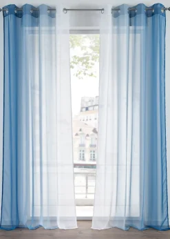 Lot de 2 voilages en tissu léger, aussi en XXL