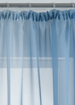 Lot de 2 voilages en tissu léger, aussi en XXL