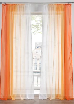 Lot de 2 voilages en tissu léger, aussi en XXL