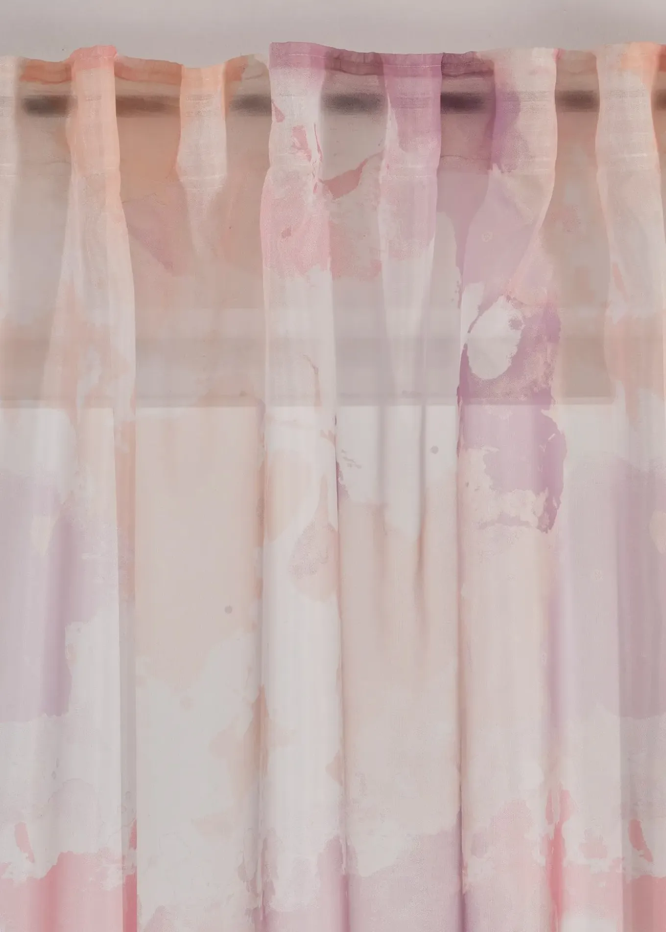 Lot de 2 voilages imprimés