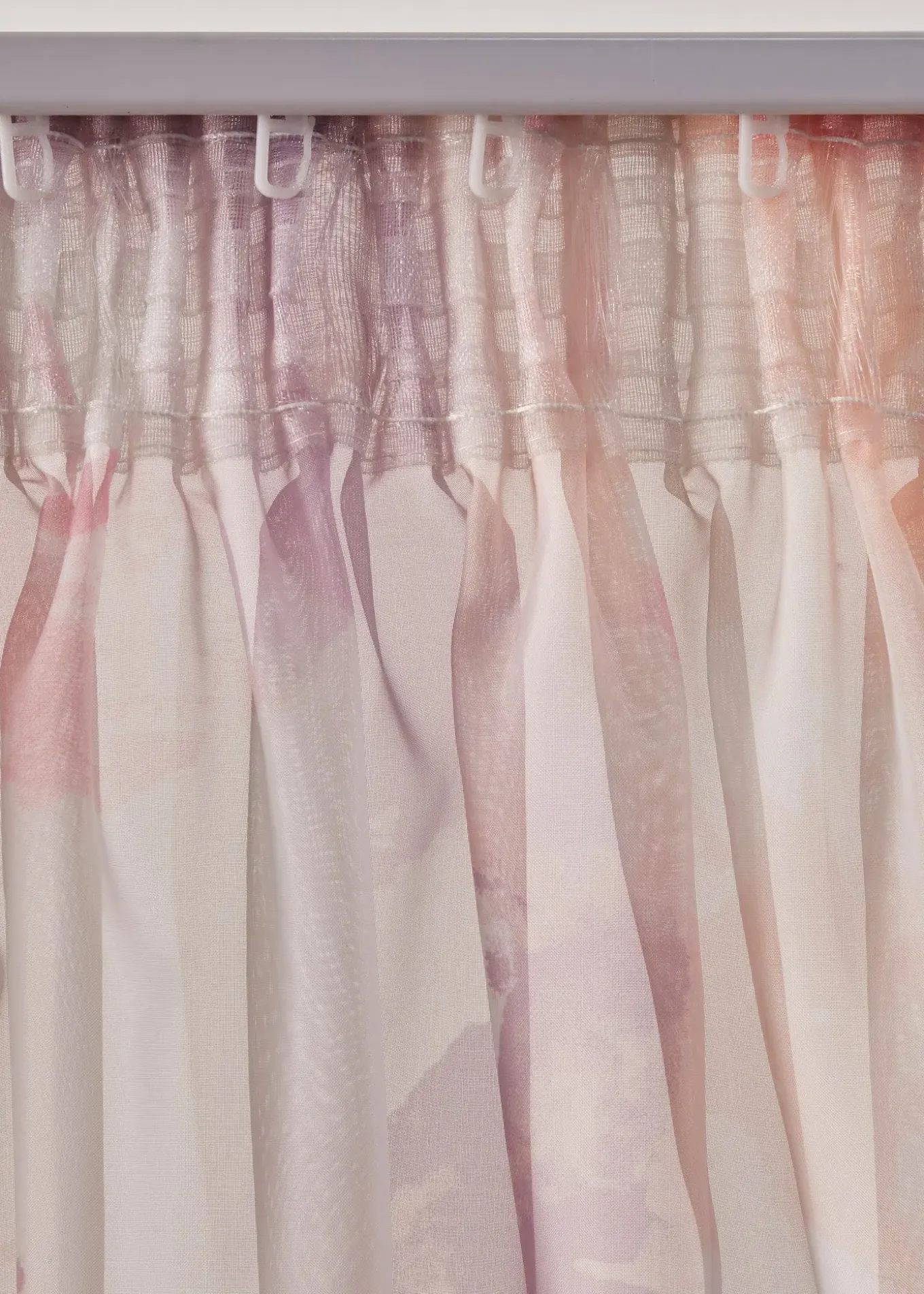 Lot de 2 voilages imprimés