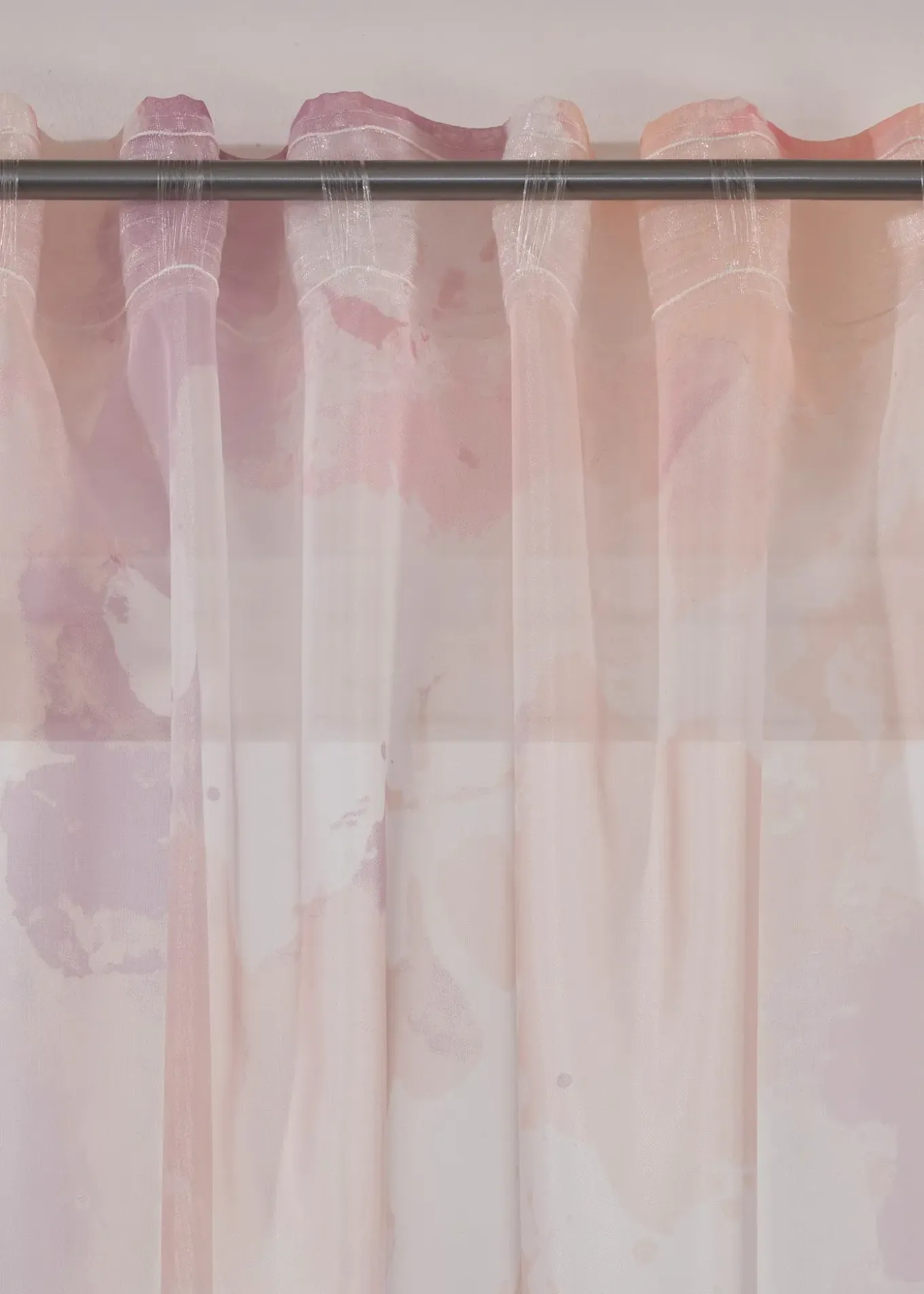 Lot de 2 voilages imprimés