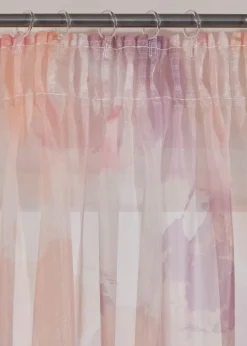 Lot de 2 voilages imprimés