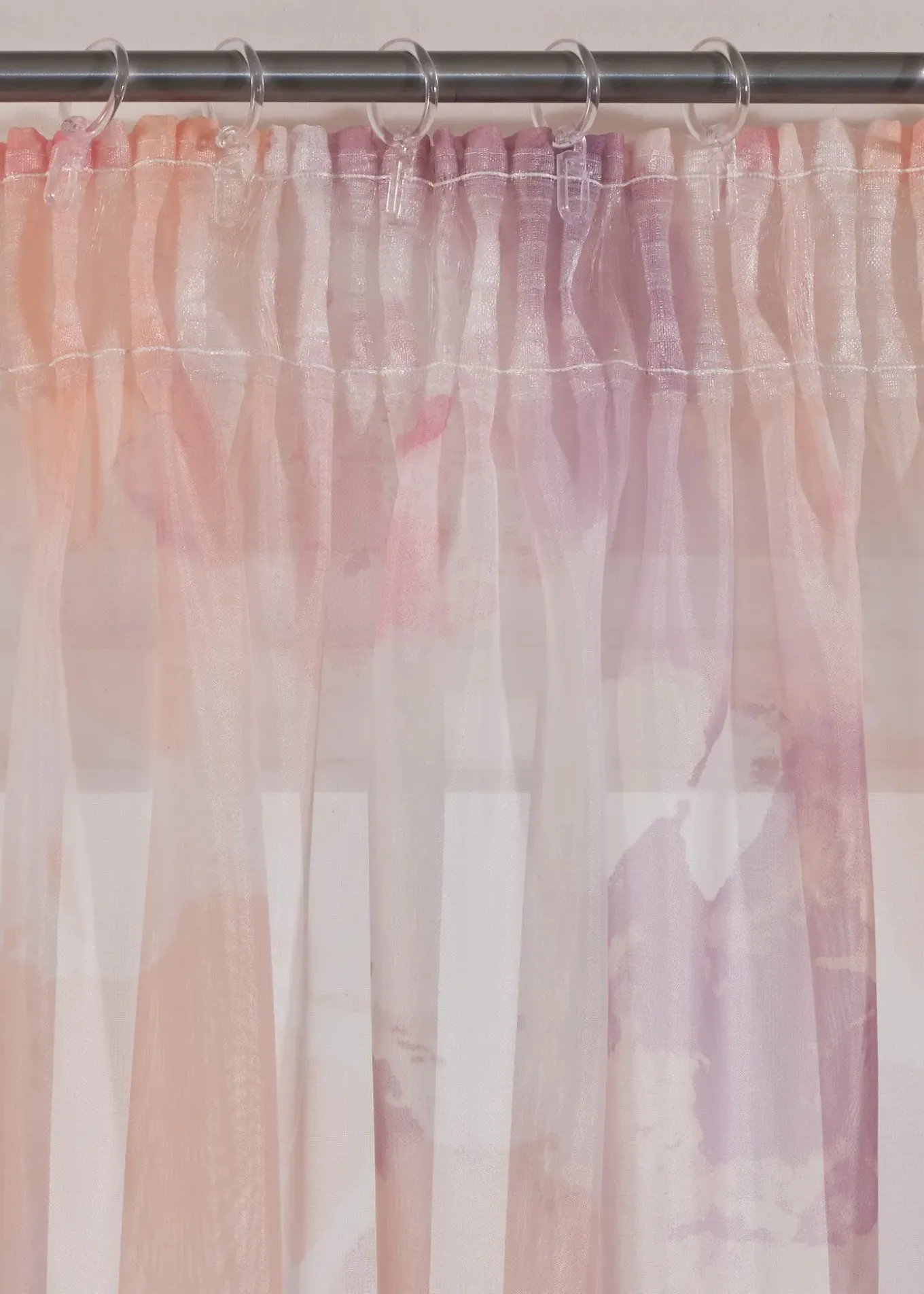 Lot de 2 voilages imprimés