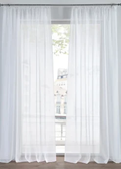 Lot de 2 voilages légers