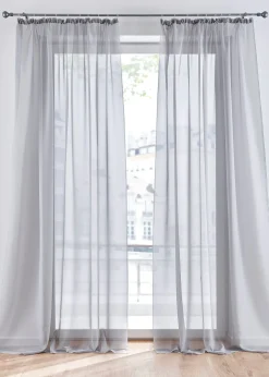 Lot de 2 voilages légers