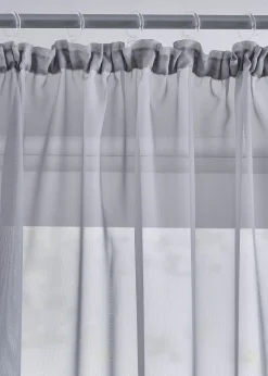 Lot de 2 voilages légers