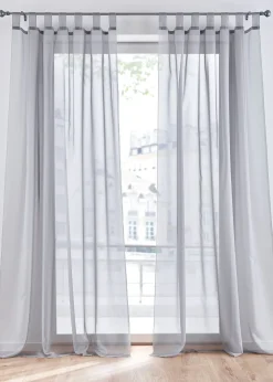 Lot de 2 voilages légers