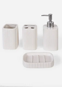 Lot de 4 accessoires de salle de bain
