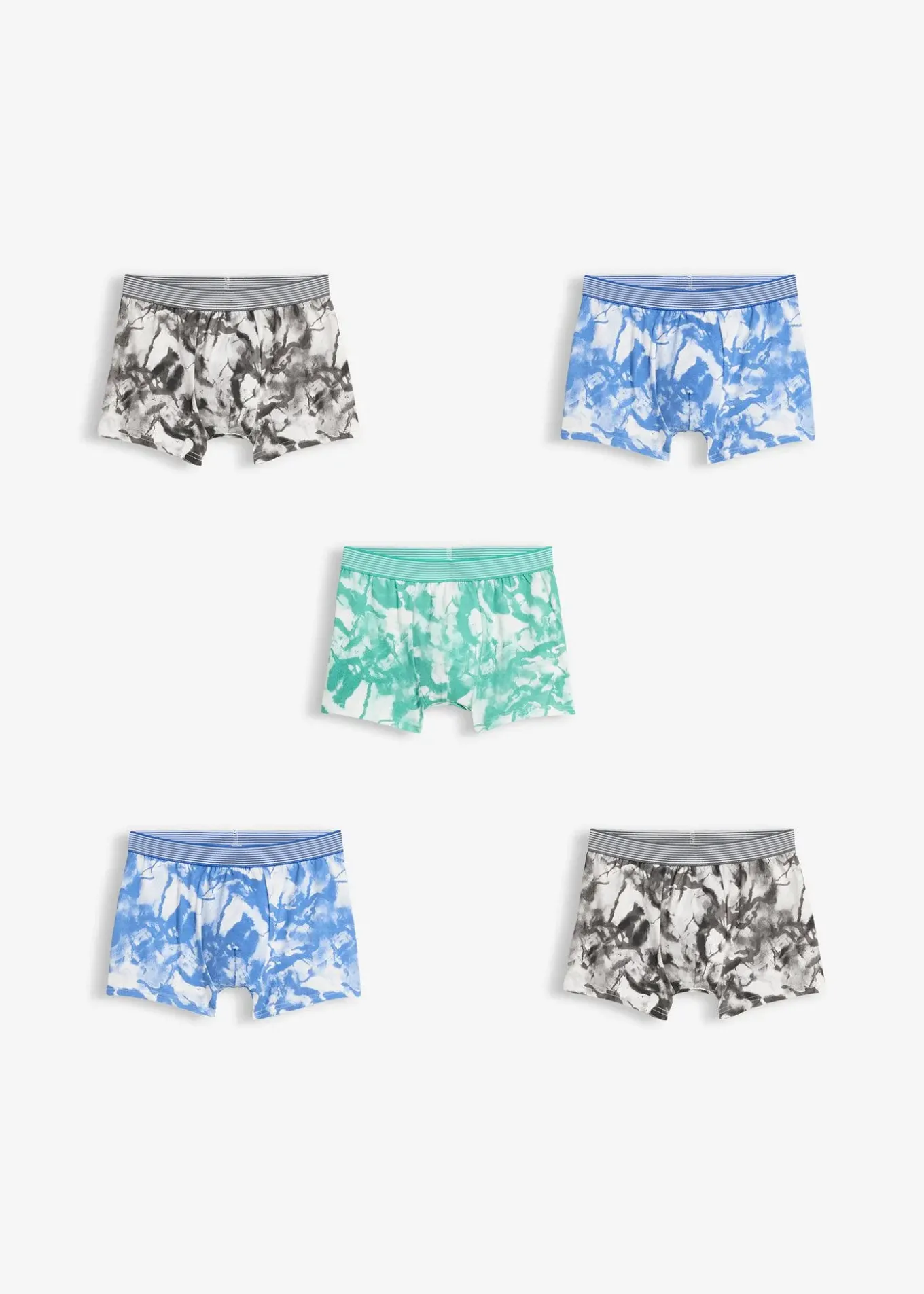 Lot de 5 boxers coton doux