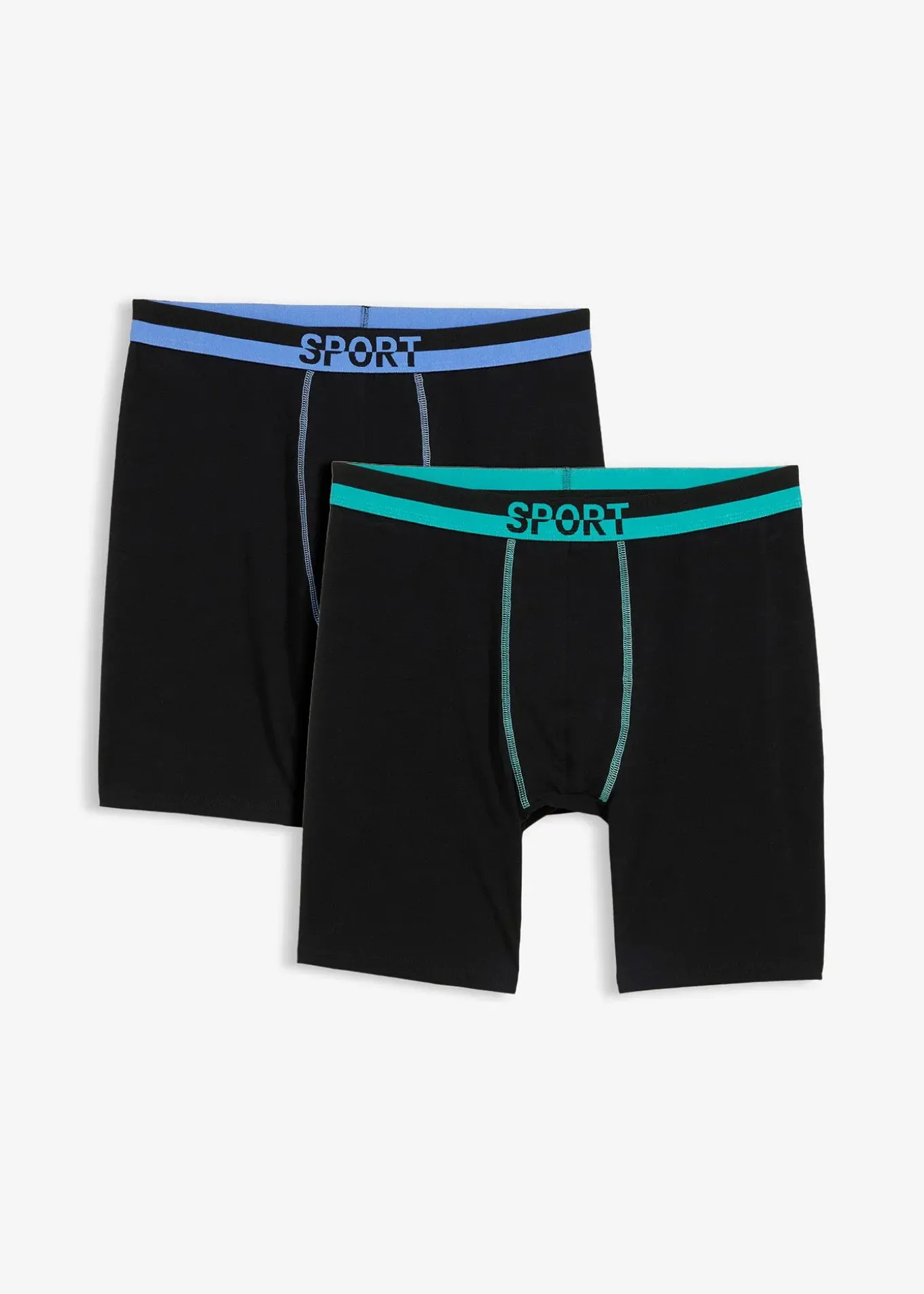 Lot de 2 boxers longs et doux