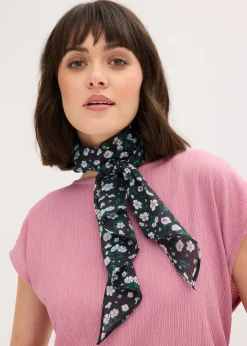 Lot de 2 foulards à motif floral