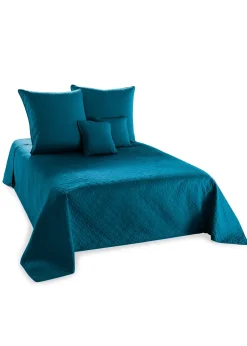 Lot de 2 housses de coussin avec surpiqûres