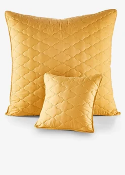 Lot de 2 housses de coussin matelassées
