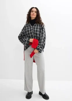 Lot de 2 pantalons en jersey côtelé