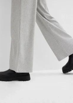 Lot de 2 pantalons en jersey côtelé