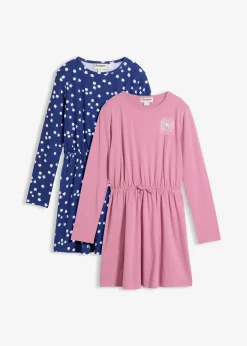 Lot de 2 robes en jersey coton