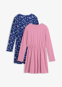 Lot de 2 robes en jersey coton