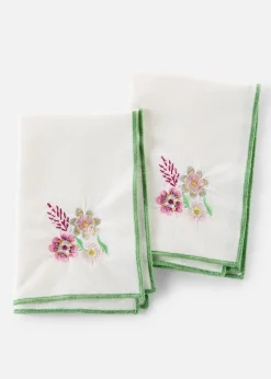 Lot de 2 serviettes en tissu