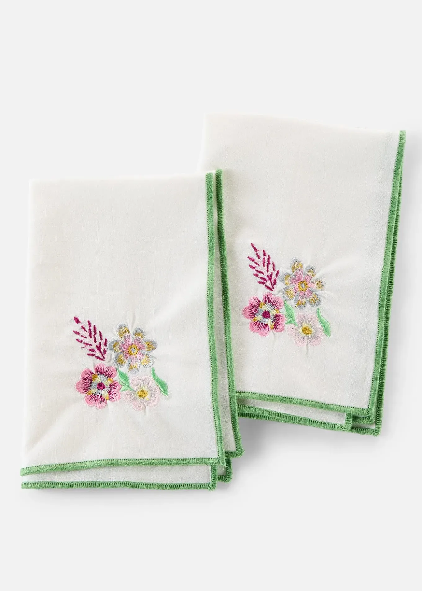 Lot de 2 serviettes en tissu