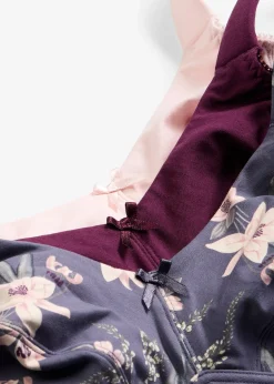 Lot de 3 soutiens-gorge coton sans armatures