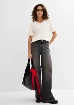 Lot de 2 T-shirts en jersey épais 100% coton