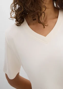 Lot de 2 T-shirts en jersey épais 100% coton