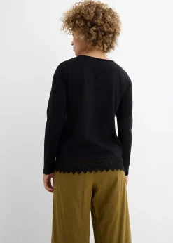 Lot de 2 T-shirts manches longues 100% coton