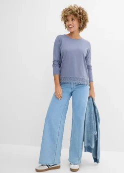 Lot de 2 T-shirts manches longues 100% coton