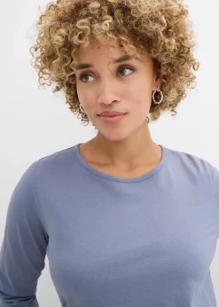 Lot de 2 T-shirts manches longues 100% coton