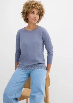 Lot de 2 T-shirts manches longues 100% coton