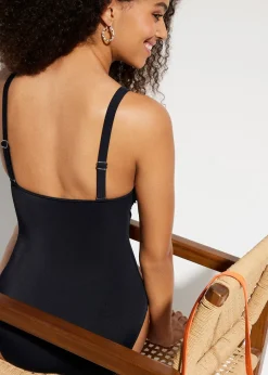 Maillot 1 pièce à encolure carrée