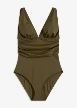 Maillot 1 pièce à encolure V