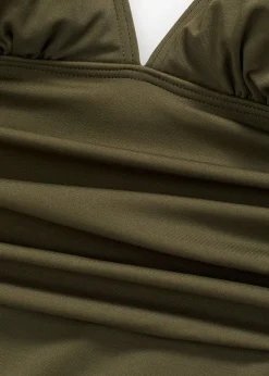 Maillot 1 pièce à encolure V