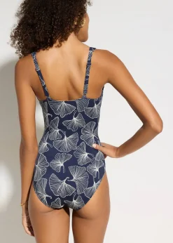 Maillot 1 pièce à encolure V