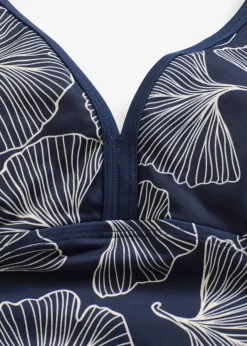 Maillot 1 pièce à encolure V